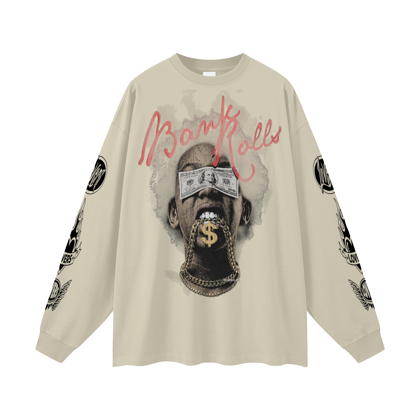 Oversized Unisex Long Sleeve T-Shirt