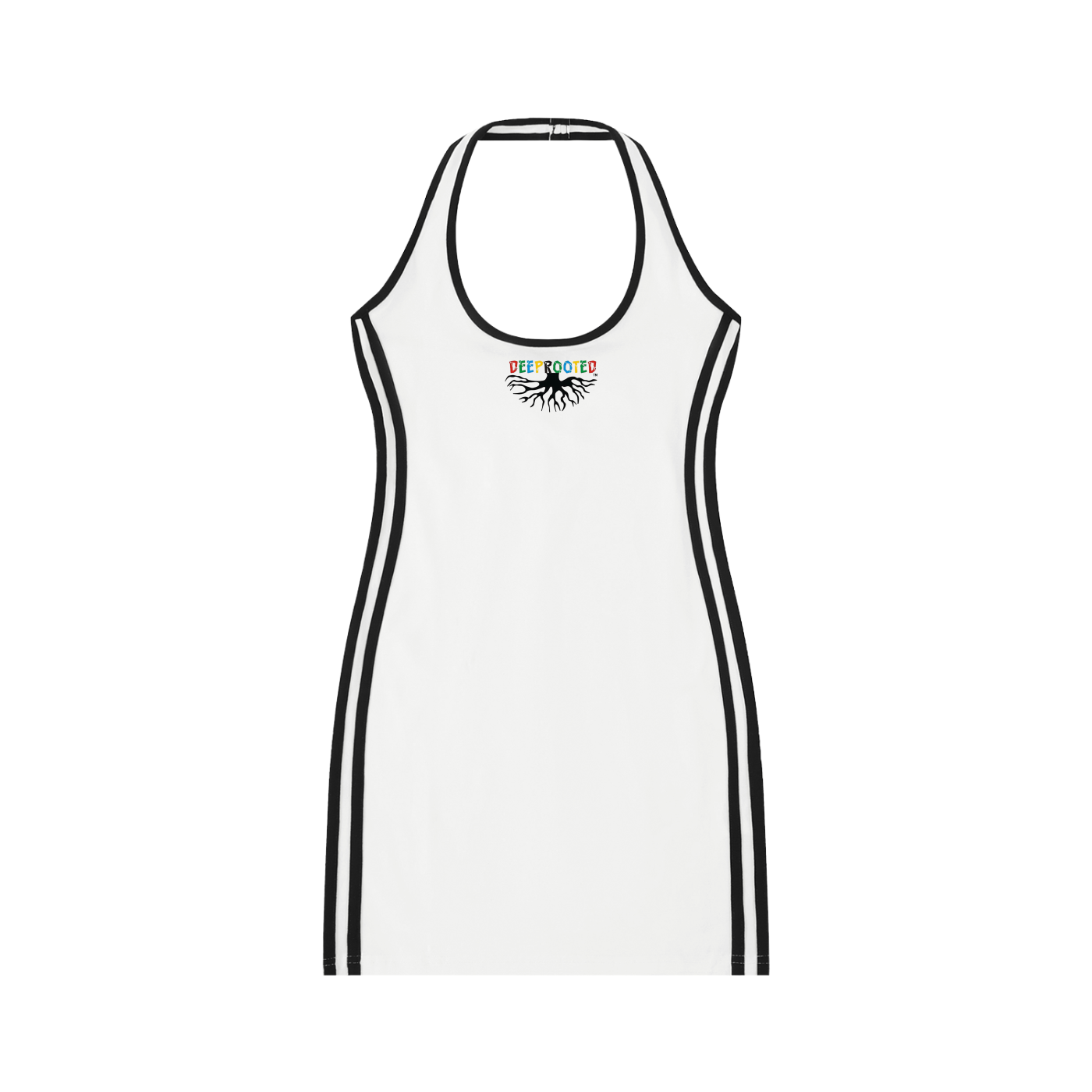 Women's Binding Tight Halter Dress