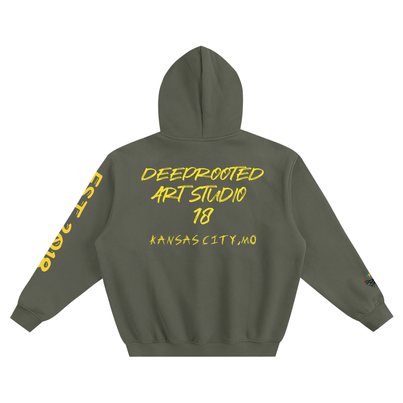 Fleeced Boxy Hoodie