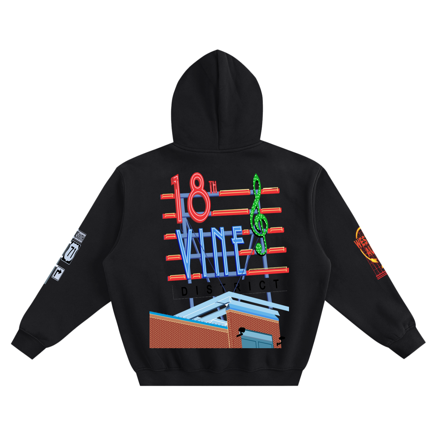 Fleeced Boxy Hoodie