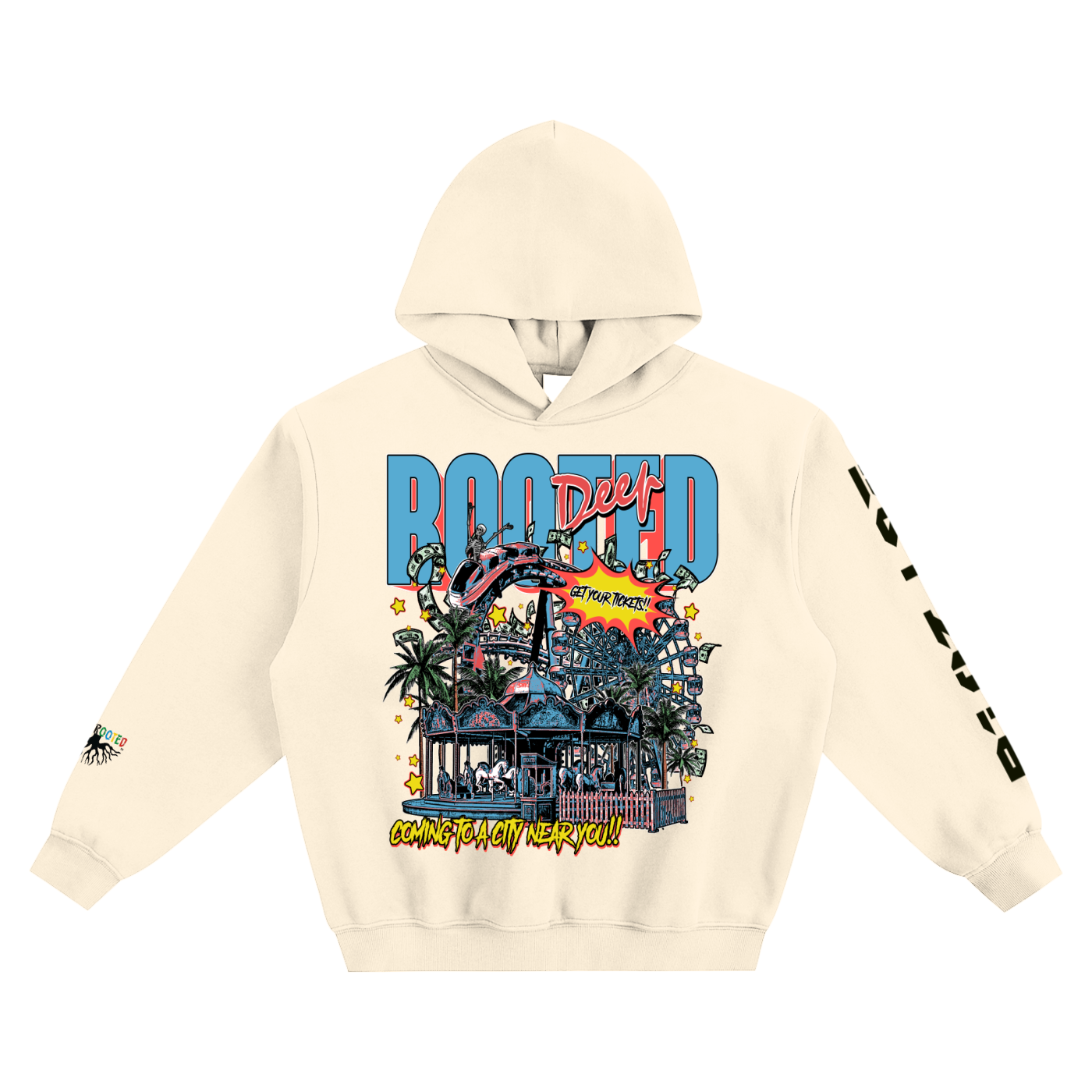 Fleeced Boxy Hoodie