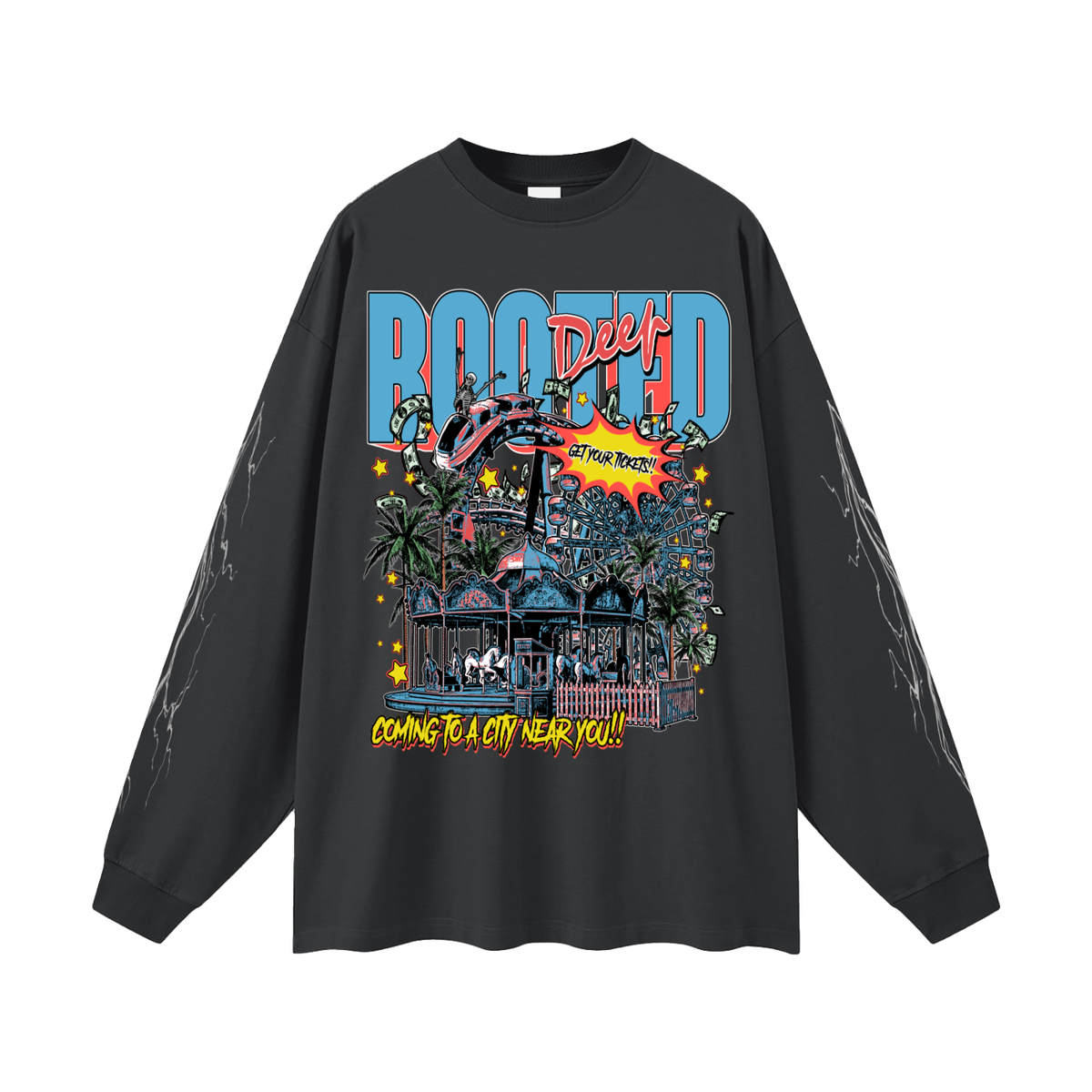 Oversized Unisex Long Sleeve T-Shirt