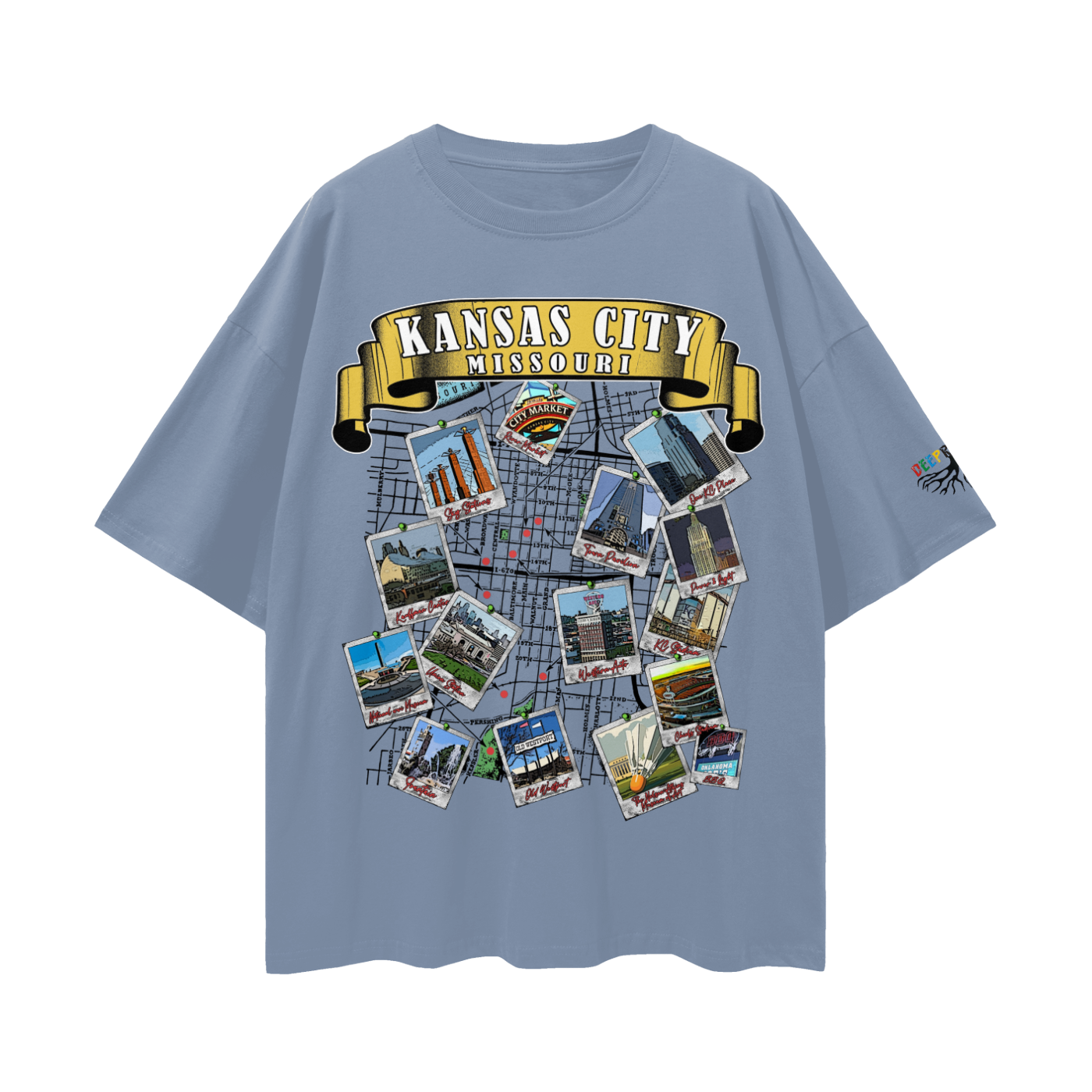 Streetwear Loose Drop Shoulder T-Shirt