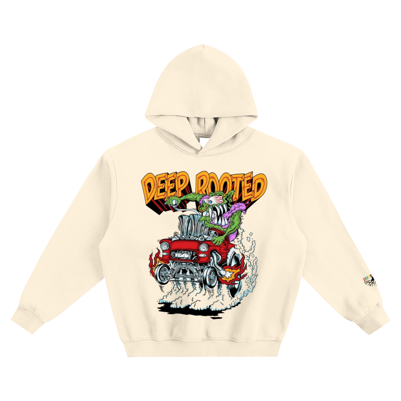 Fleeced Boxy Hoodie