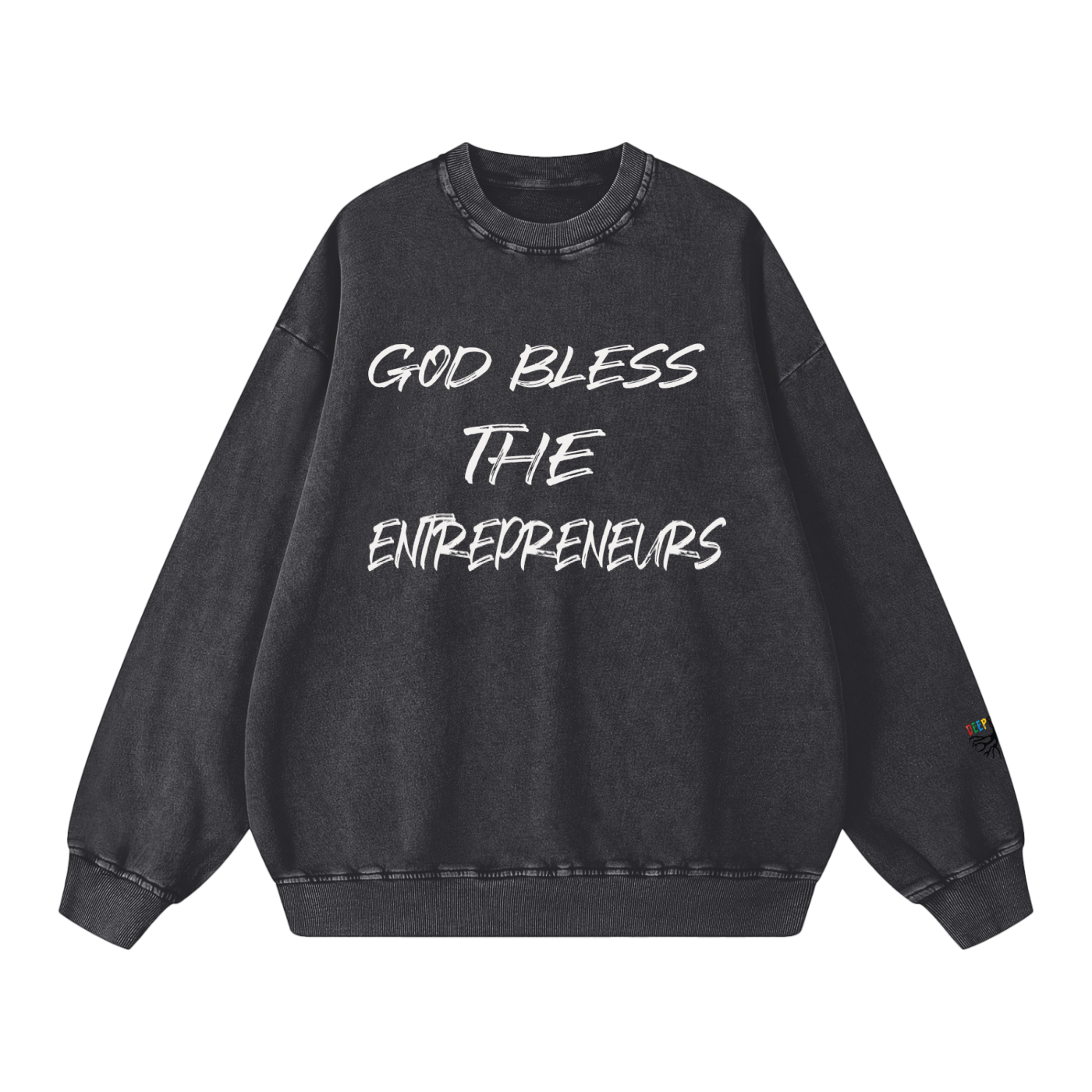 Snow Washed Oversized Sweatshirt