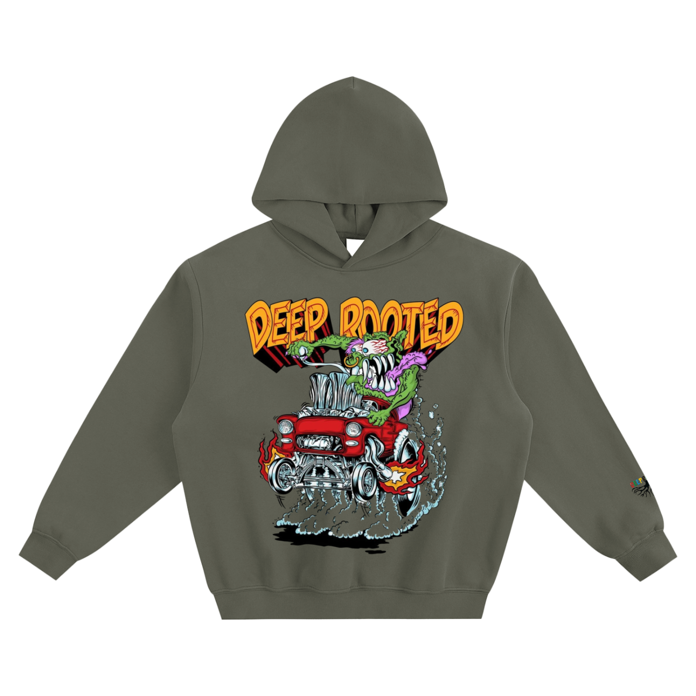 Fleeced Boxy Hoodie