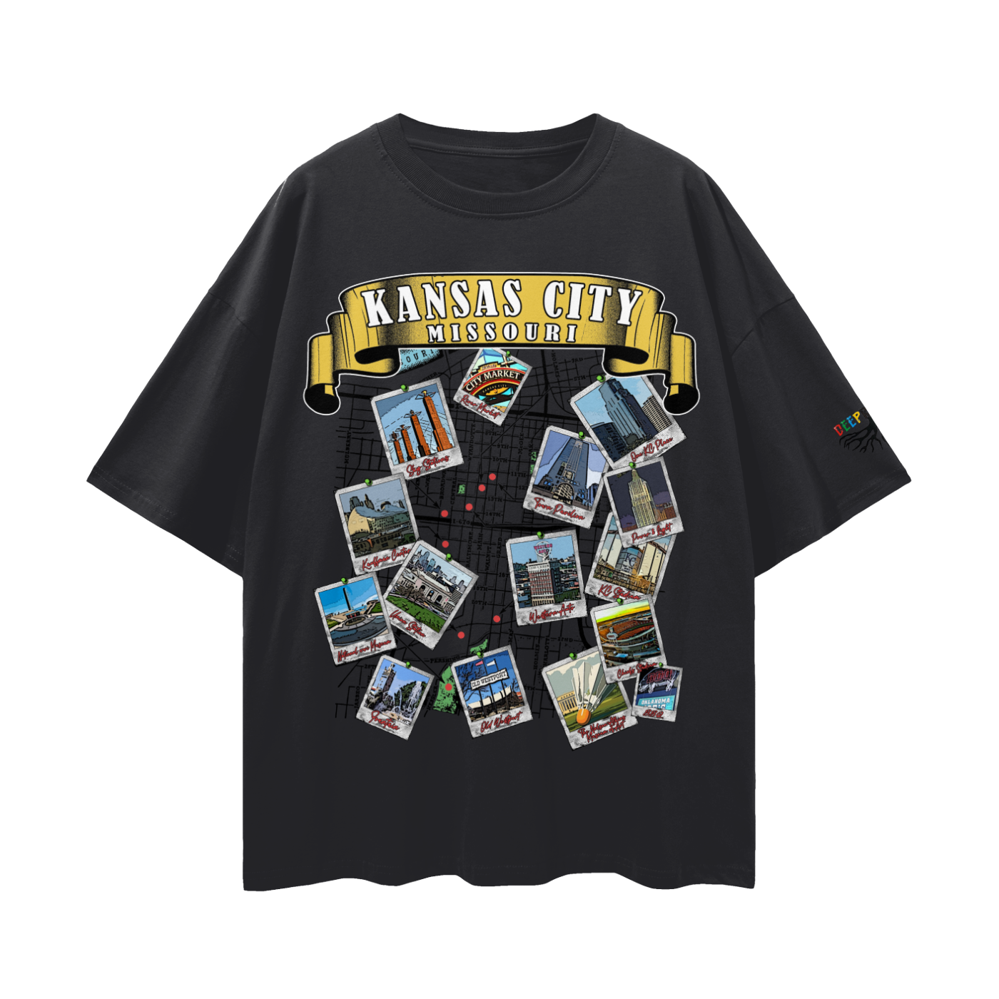 Streetwear Loose Drop Shoulder T-Shirt