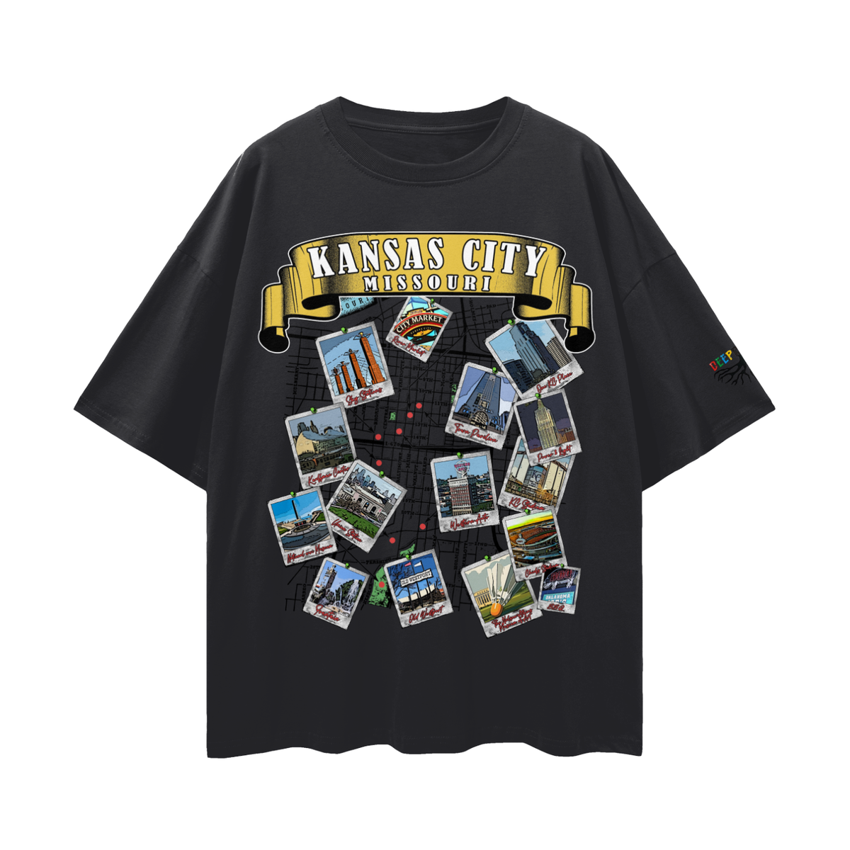 Streetwear Loose Drop Shoulder T-Shirt